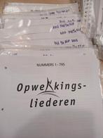 Bladmuziek Opwekking 603 tm 795 (cd 27 tm 40) grootletter, Verzenden, Zang, Religie en Gospel, Nieuw