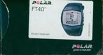 POLAR FT40 HEREN HARTSLAGMETER MET WEARLINK EN BORSTBAND, Verzenden, Nieuw, Polar, Met borstriem