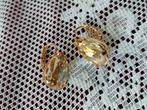 OTAZU Swarovski oorbellen / Golden Drop Hangers Luxe, Sieraden, Tassen en Uiterlijk, Oorbellen, Met kristal, Overige materialen