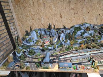 Prachtige grote treinbaan, uitzoekproject, laatste kans! beschikbaar voor biedingen