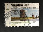 2110 Nederland 2014 NVPH 3212 - Kinderdijk - gestempeld, Postzegels en Munten, Ophalen of Verzenden, Na 1940, Gestempeld