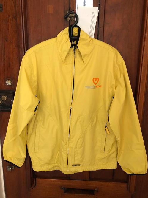 Slazenger sportjack met (dunne) fleecevoering, Kleding | Dames, Sportkleding, Zo goed als nieuw, Maat 38/40 (M), Geel, Ophalen of Verzenden