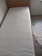1 persoons bed  ligt eiken 90 breed x 200 lang, 90 cm, Eenpersoons, Hout, Ophalen