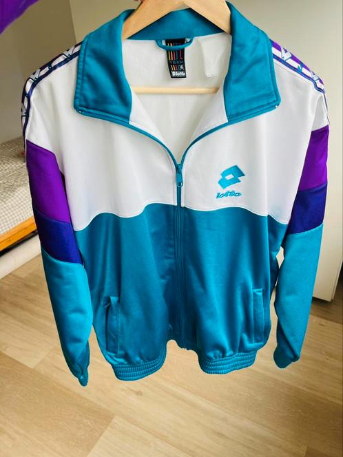 Vintage lotto jasje tracksuit jacket sport, Kleding | Dames, Sportkleding, Ophalen of Verzenden