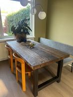 Eettafel Blanco Home, Huis en Inrichting, Tafels | Eettafels, Ophalen, Gebruikt, 50 tot 100 cm, Metaal