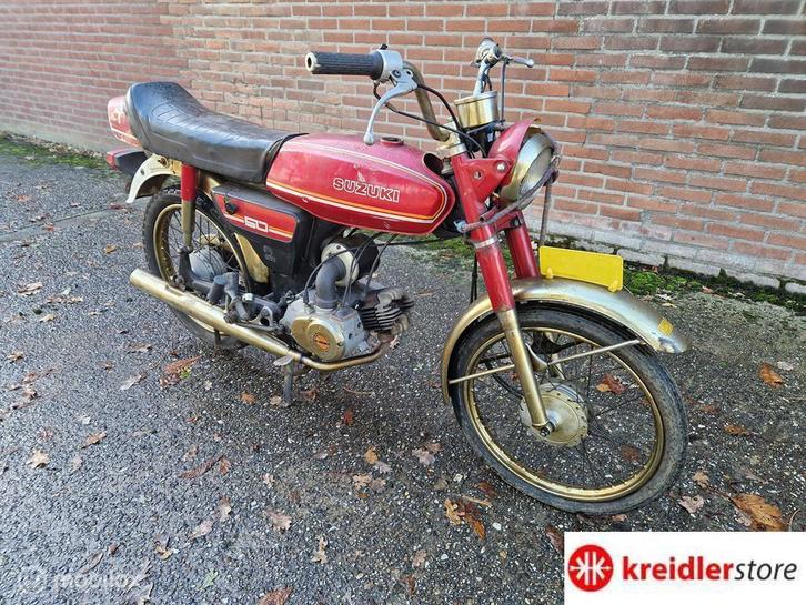 10 Oldtimer bromfietsen uit oude opslag te koop, Fietsen en Brommers, Brommers | Overige merken, Gebruikt