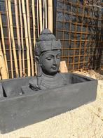 Mooie geisha oosterse Buddha fontein water ornament beton, Ophalen of Verzenden, Zo goed als nieuw