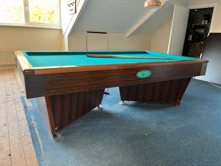Biljarttafel: moet weg ivm verbouwing, Sport en Fitness, Biljarten en Poolen, Gebruikt, Biljarttafel, Ophalen