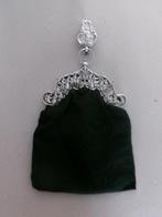 Zilveren beugeltas met tashaak,mooie gave beugel., Antiek en Kunst, Antiek | Goud en Zilver, Verzenden, Zilver