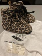 Mockies Leopard high boot schoenen maat L 12 18 maanden, Ophalen of Verzenden, Zo goed als nieuw, Jongetje of Meisje, Schoentjes