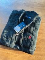 Ralph Lauren 1/4 Zip Trui - Zwart - Maat L - Nieuw, Ophalen of Verzenden, Nieuw, Maat 52/54 (L), Zwart