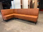 Stijlvolle Eetbank hoek 143cm x 268cm, Ophalen, Zo goed als nieuw, Metaal