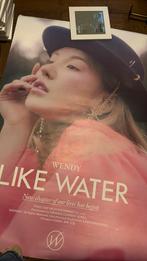 Wendy like water XL deur poster kpop, Ophalen of Verzenden, Gebruikt, Poster, Artwork of Schilderij
