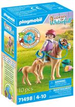 PLAYMOBIL 71498 Kind met Pony en Veulen 10 delig, Ophalen of Verzenden, Nieuw, Complete set