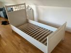 Hemnes eenpersoonsbed met lattenbodem., Ophalen, 85 tot 100 cm, Gebruikt, Lattenbodem