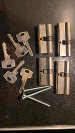 4x SKG** veiligheids keurmerk cilinders, Doe-het-zelf en Verbouw, Hang- en Sluitwerk, Ophalen of Verzenden, Rvs, Slot