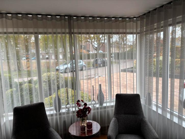 Inbetween gordijnen Loft79 kleur 12, Huis en Inrichting, Stoffering | Gordijnen en Lamellen, Nieuw, 200 cm of meer, Grijs, Ophalen