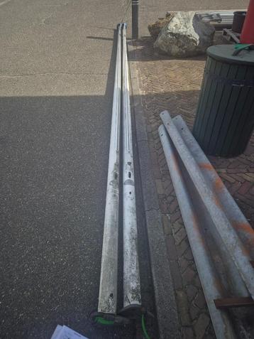 2X Vlaggemast vlaggenmast vlaggenstok mast 710 cm ( 204 ) beschikbaar voor biedingen