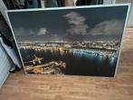 Schilderij Skyline Amsterdam, Ophalen, Nieuw, Schilderij