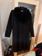 Elegante C&A jas met bontkraag - Maat 40, Maat 38/40 (M), Zwart, Ophalen of Verzenden, Zo goed als nieuw