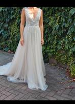 Nicole Milano trouwjurk, maat 38 (Italiaans 44), blush, Kleding | Dames, Trouwkleding en Trouwaccessoires, Trouwjurk, Nieuw, Ophalen of Verzenden