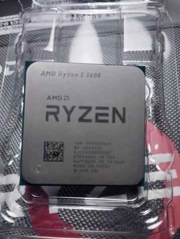 Ryzen 5 3600 AM4 CPU processor incl koeler beschikbaar voor biedingen