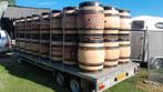 Eiken regentonnen̈ wijnvaten van 228 tot 500 liter., 150 liter of meer, Ophalen, Nieuw, Hout
