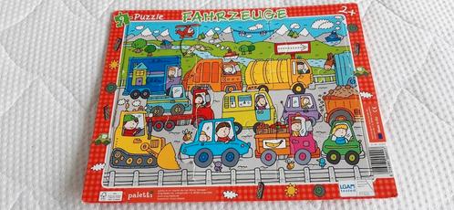 Kinderpuzzel voertuigen 9 stukken 2+ jaar, Kinderen en Baby's, Speelgoed | Kinderpuzzels, Gebruikt, 2 tot 4 jaar, Minder dan 10 stukjes