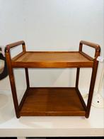 Vintage Poul Cadovius voor Cado trolley tafel serveerwagen, Ophalen