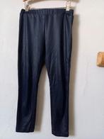 Lederlook blauwe legging Merk WE Maat 122-128, Meisje, WE, Ophalen of Verzenden, Broek