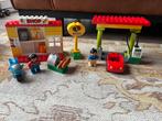 Lego Duplo benzinestation 6171 tankstation winkel, Ophalen of Verzenden, Gebruikt, Duplo