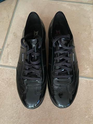 Mephisto Zwarte Lakleren Veterschoenen maat beschikbaar voor biedingen
