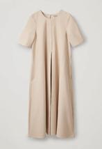 COS Lange Jurk Maat L - Lengte 126cm, Kleding | Dames, Jurken, Beige, Maat 42/44 (L), Ophalen of Verzenden, Zo goed als nieuw