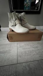 Mint Velvet Leather ankle boots, Verzenden, Wit, Lage of Enkellaarzen, Zo goed als nieuw