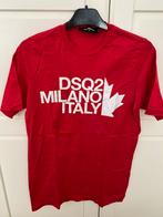 Dsquared2 t-shirt rood dames, Kleding | Dames, Ophalen of Verzenden, Zo goed als nieuw, Korte mouw, Dsquared2