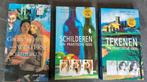 Tekenen Schilderen Grote Meesters, 3 boeken zgan, Ophalen, Zo goed als nieuw