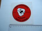 sticker oud Bergeijk Bergeyk Monaco Monte carlo disco retro, Verzenden, Zo goed als nieuw, Bedrijf of Vereniging