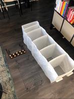 Kledingopberger, Kapstok & Schoenenrek, Met plank(en), 100 tot 150 cm, Zo goed als nieuw, Metaal