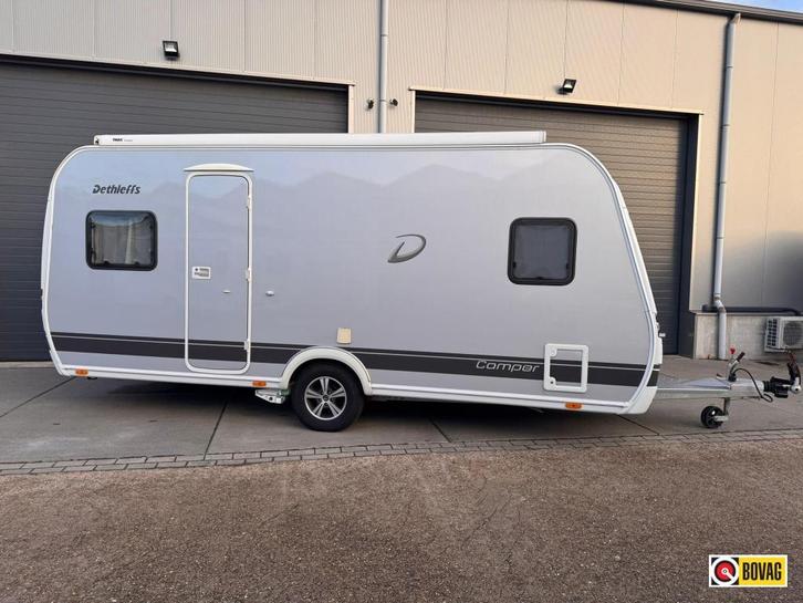 Dethleffs Camper 470 FR incl Bovag beurt/garantie, Caravans en Kamperen, Caravans, Bedrijf, tot en met 4, 1250 - 1500 kg, Rondzit