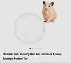 Hamster loopbal, Ophalen of Verzenden, Zo goed als nieuw, Loopwiel of Rad