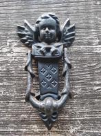 Nostalgische Gietijzeren Deurklopper Engel Brocante, Ophalen of Verzenden