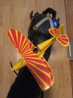 Oud blikken vliegtuig/ wielen., Antiek en Kunst, Antiek | Speelgoed, Ophalen of Verzenden