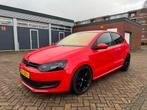 Volkswagen Polo 1.2 6V 44KW 5D 2010 Rood Airco/LMV/, Auto's, Volkswagen, Voorwielaandrijving, 1198 cc, Overige kleuren, Handgeschakeld