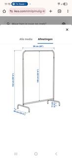 Ikea mulig kledingrek, Ophalen of Verzenden