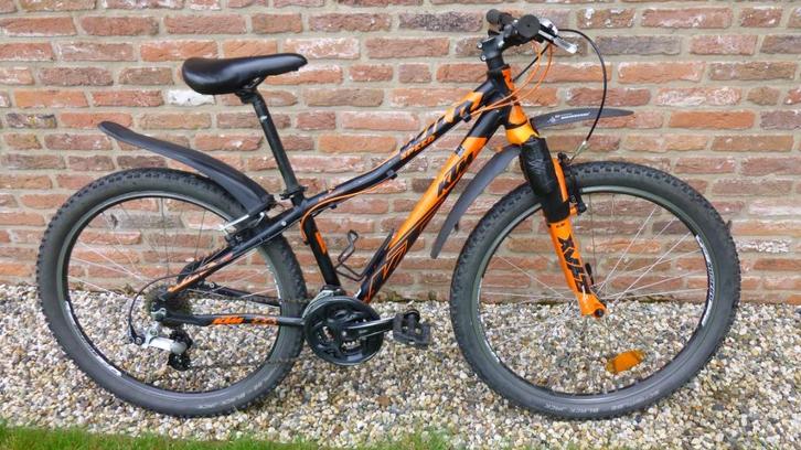 KTM kinder mountainbike 26" wielen 34 cm framemaat, Fietsen en Brommers, Fietsen | Mountainbikes en ATB, Gebruikt, Overige merken