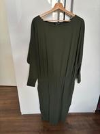 LaDress groene travelstof jurk mt XL, Kleding | Dames, Ophalen of Verzenden, Zo goed als nieuw, Maat 46/48 (XL) of groter, Groen