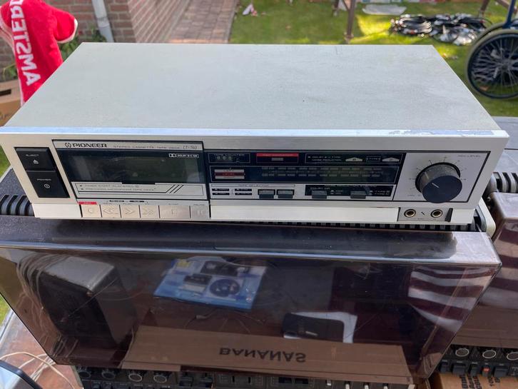 Pioneer CT-760 Cassettedeck - Vintage Topstuk!, Audio, Tv en Foto, Cassettedecks, Enkel, Overige merken, Auto-reverse, Tiptoetsen