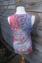 Tuniek rood/ blauw kant Missy mt M/L transp Vaste prijs, Maat 38/40 (M), Blauw, Missy, Ophalen of Verzenden