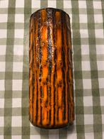 vintage vaas West-Germany oranje bruin, Ophalen