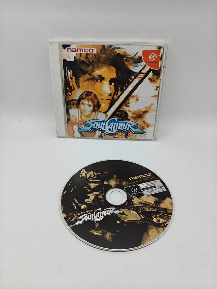 Soulcalibur Sega Dreamcast JPN, Spelcomputers en Games, Games | Sega, Zo goed als nieuw, Mega Drive, 1 speler, Vanaf 3 jaar, Ophalen of Verzenden